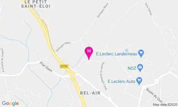 Localisation Dr Francoise Coupe