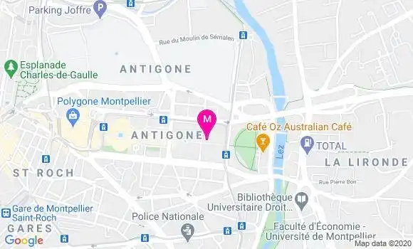Localisation Dr Sandra Luzuy