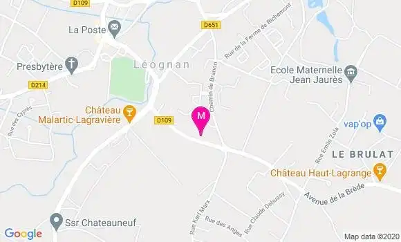 Localisation Dr Serge Bazin