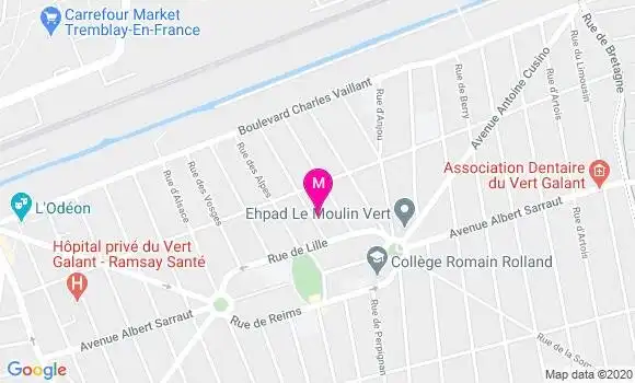 Localisation Dr Eric Benainous
