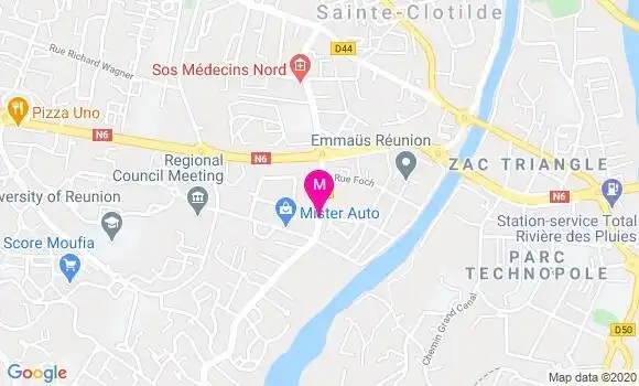 Localisation Dr Aurelie Perrin Terrin