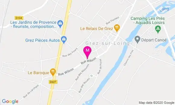Localisation Dr Isabelle Jouffray
