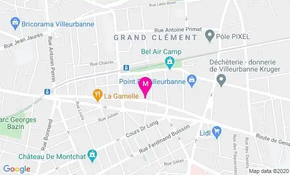 Localisation Dr Annelise Morfin