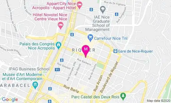 Localisation Dr Eric Drai