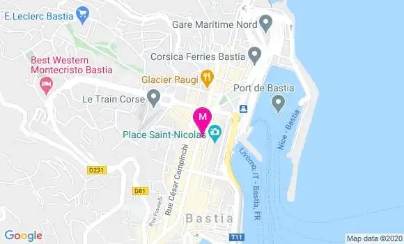 Localisation Dr Michel Bonavita