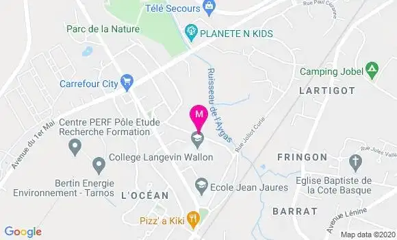 Localisation Dr Jean Yves Plantec