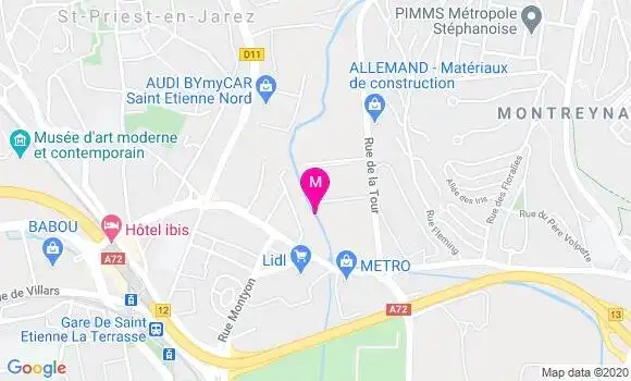 Localisation Dr Aurelie Desbree