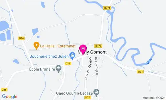 Localisation Dr Benjamin Papon