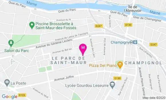 Localisation Dr Emilie Boiron
