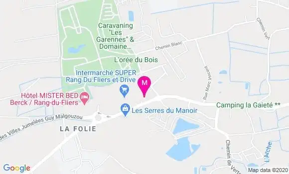 Localisation Dr Amandine Crocfer