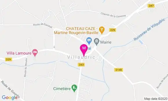 Localisation Dr Stephanie Lacroix Audion