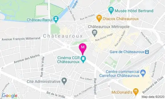 Localisation Dr Marine Bransol