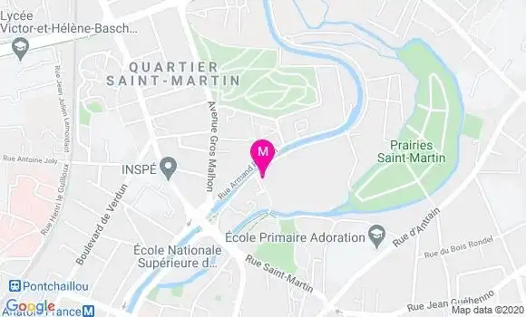 Localisation Dr Nadine Murat Charrouf