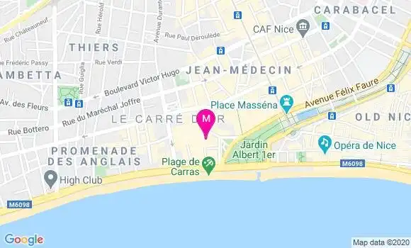 Localisation Dr Patricia Dorothee David