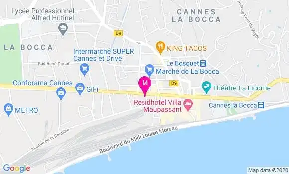 Localisation Dr Christelle Novo Hervier