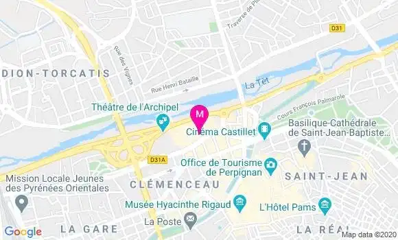 Localisation Dr Arnaud Rousseau
