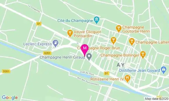 Localisation Dr Anne Le Golvet Giraud