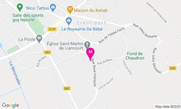 Localisation Dr Anna Semblat