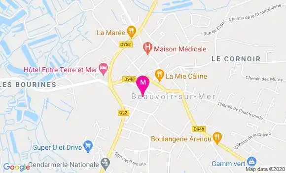 Localisation Dr Elen Lallemand
