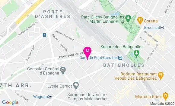 Localisation Dr Gregoire Dumont