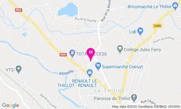 Localisation Dr Eloise Vialtel