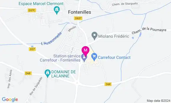 Localisation Dr Vanessa Saurel