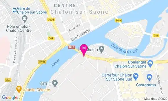 Localisation Dr Rebecca Guillarme Sallit