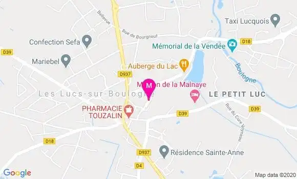 Localisation Dr Marie Sophie Molitor