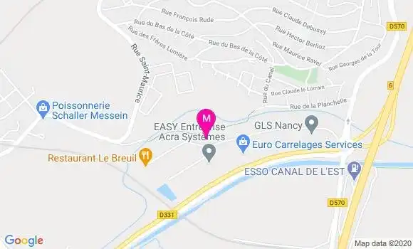 Localisation Dr Cecile Cisse
