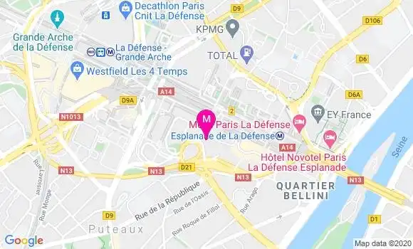 Localisation Dr Raphaele Temperville