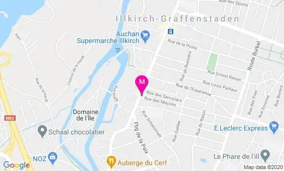 Localisation Dr Aurelie Moutier