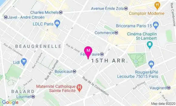 Localisation Dr Maryam Bellis Chahim