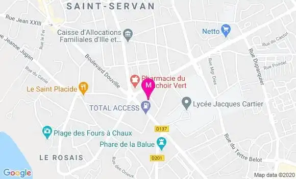 Localisation Dr Jean Luc Guyon
