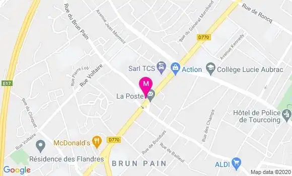 Localisation Dr Marie Deldalle