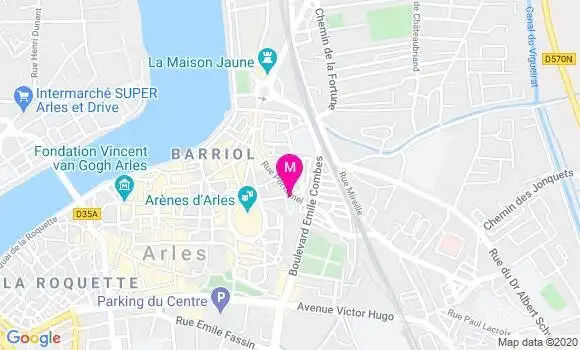 Localisation Dr Frederique Charmasson