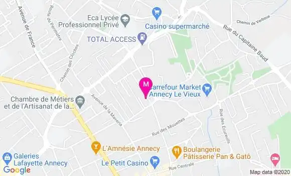 Localisation Dr Benedicte Courtois