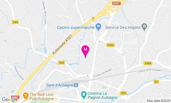 Localisation Dr Matthieu Amoros