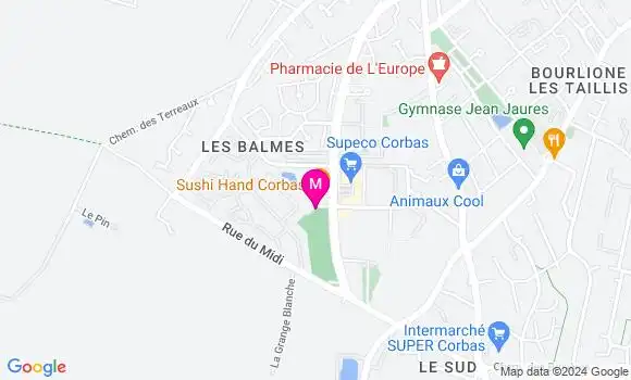 Localisation Dr Cécile Varin