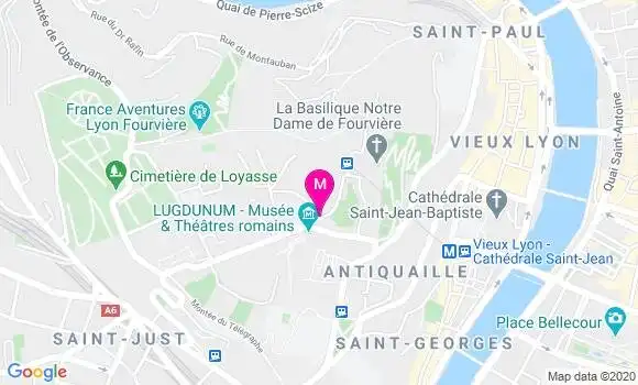 Localisation Dr Caroline Roubaud
