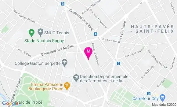 Localisation Dr Sophie Preneau