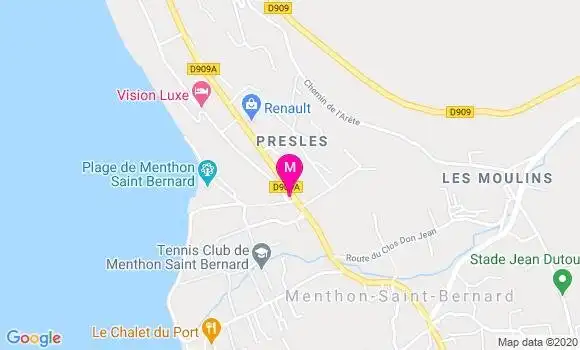 Localisation Dr Aurelie Dumas