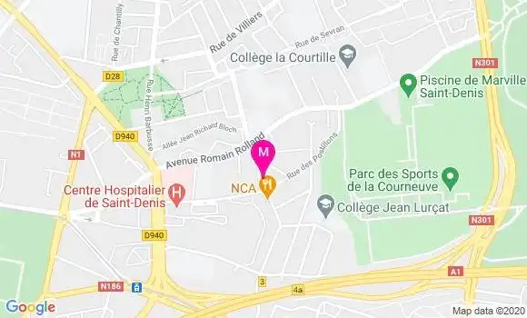 Localisation Dr Clemence Bor