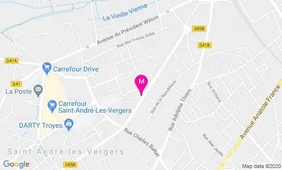 Localisation Dr Celine Richard