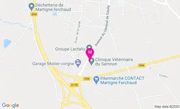 Localisation Dr Florence Naval