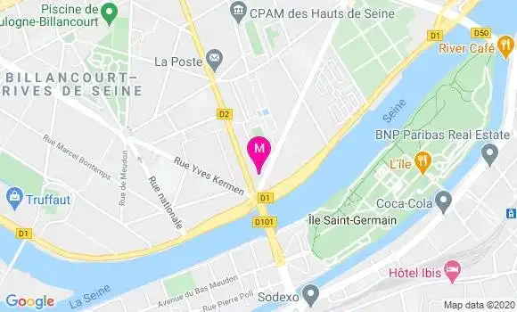 Localisation Dr Claude Gourtchiglouian