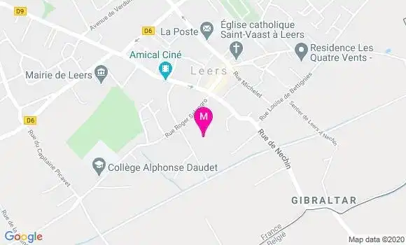 Localisation Dr Pauline Duprez Garboni