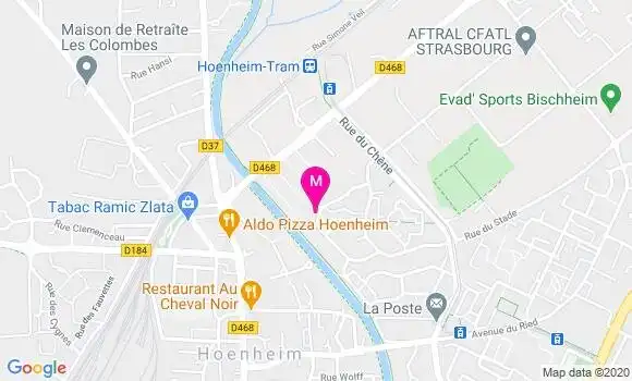 Localisation Dr Pascale Wehr