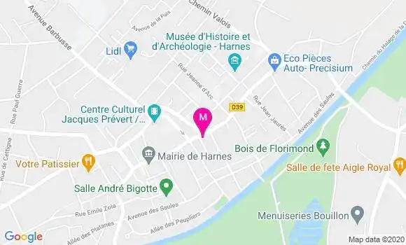 Localisation Dr Sylvain Busch
