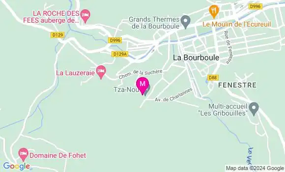 Localisation Dr Blandine Pascal