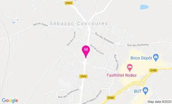 Localisation Dr Jacques Butron